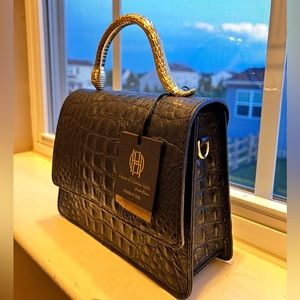 House of Harlow *snake handle” Bag